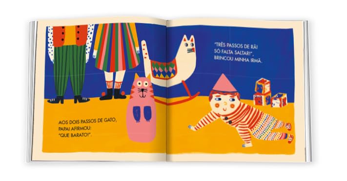 Páginas do livro Um abraço passo a passo