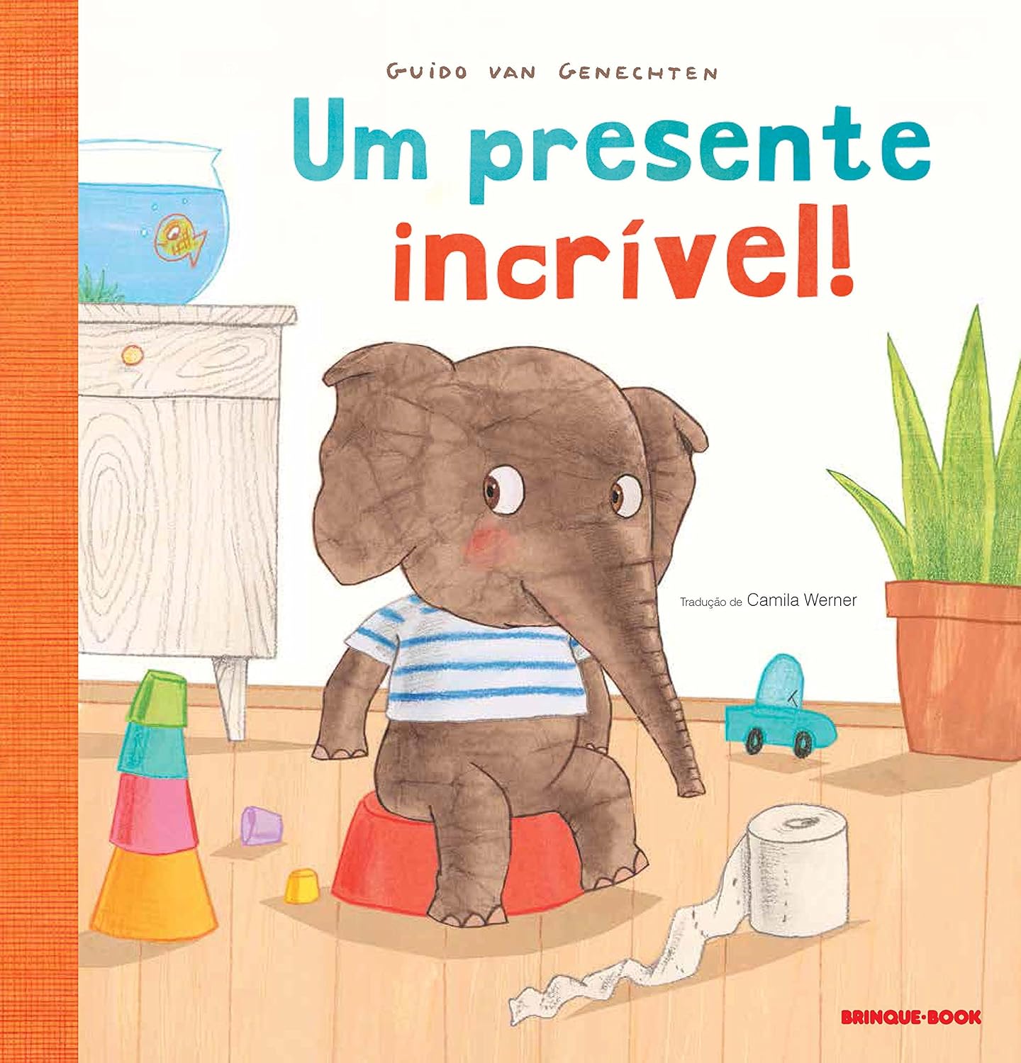 Capa do livro um presente incrível