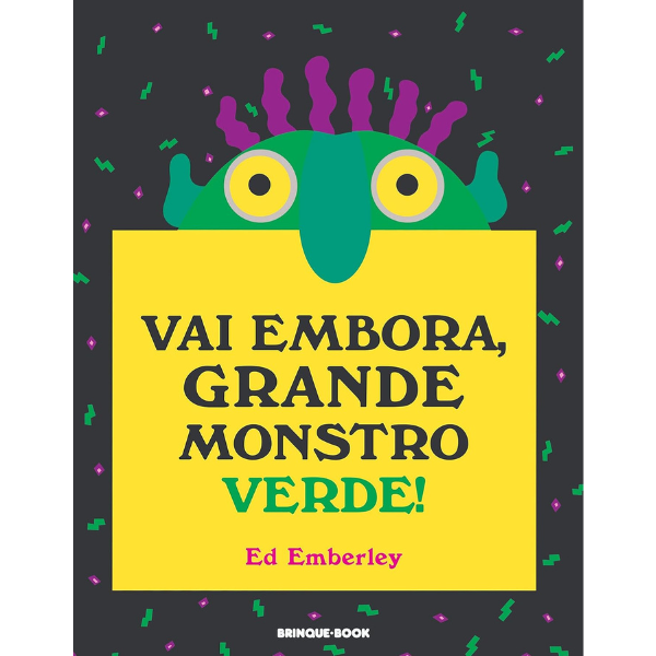 Capa do livro Vai embora, grande monstro verde!